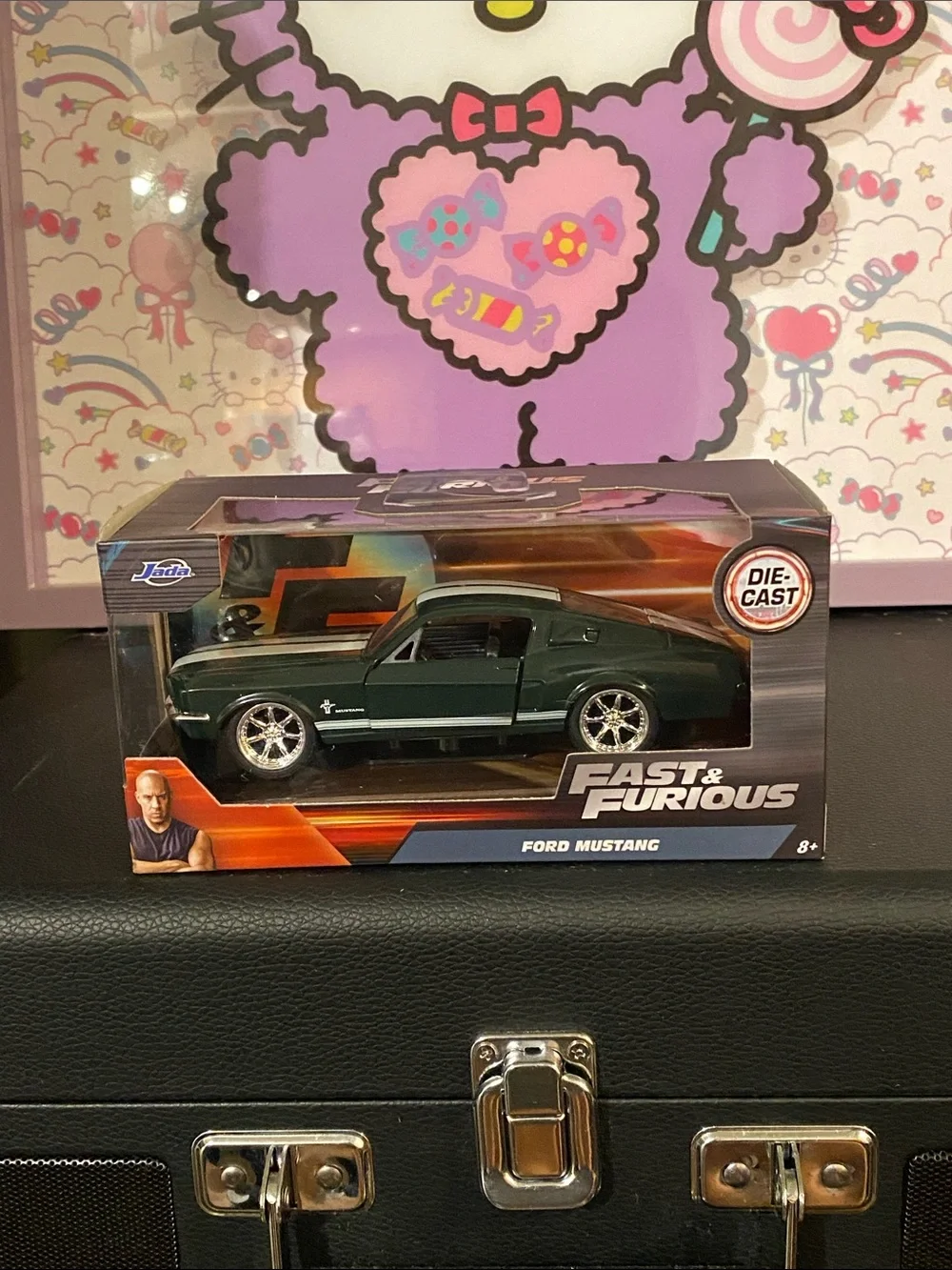 NIB 1:32 Fast & Furious Die-Cast Ford Mustang 💚🖤